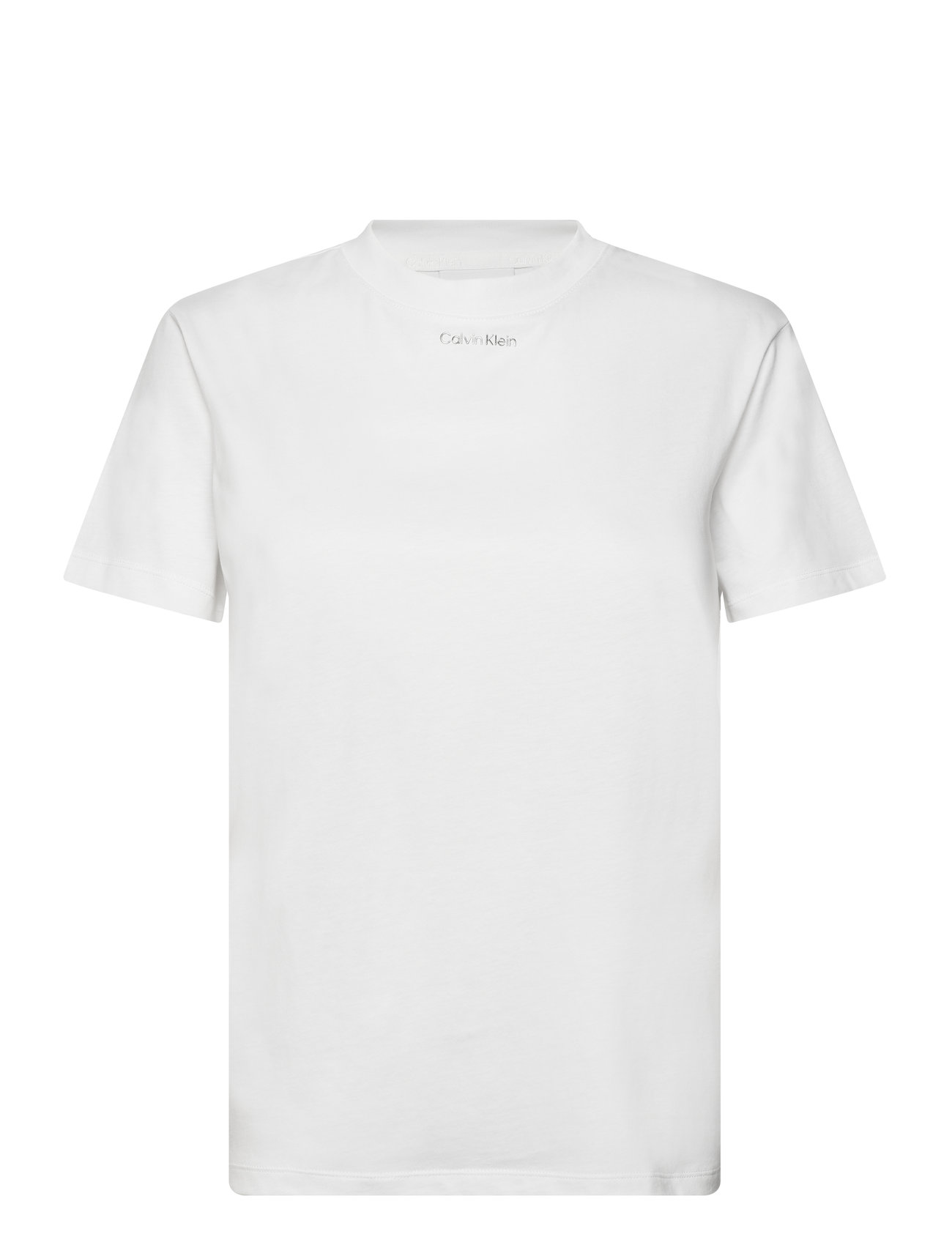 - Logo Calvin Shirt Micro Metallic T-shirts T Klein