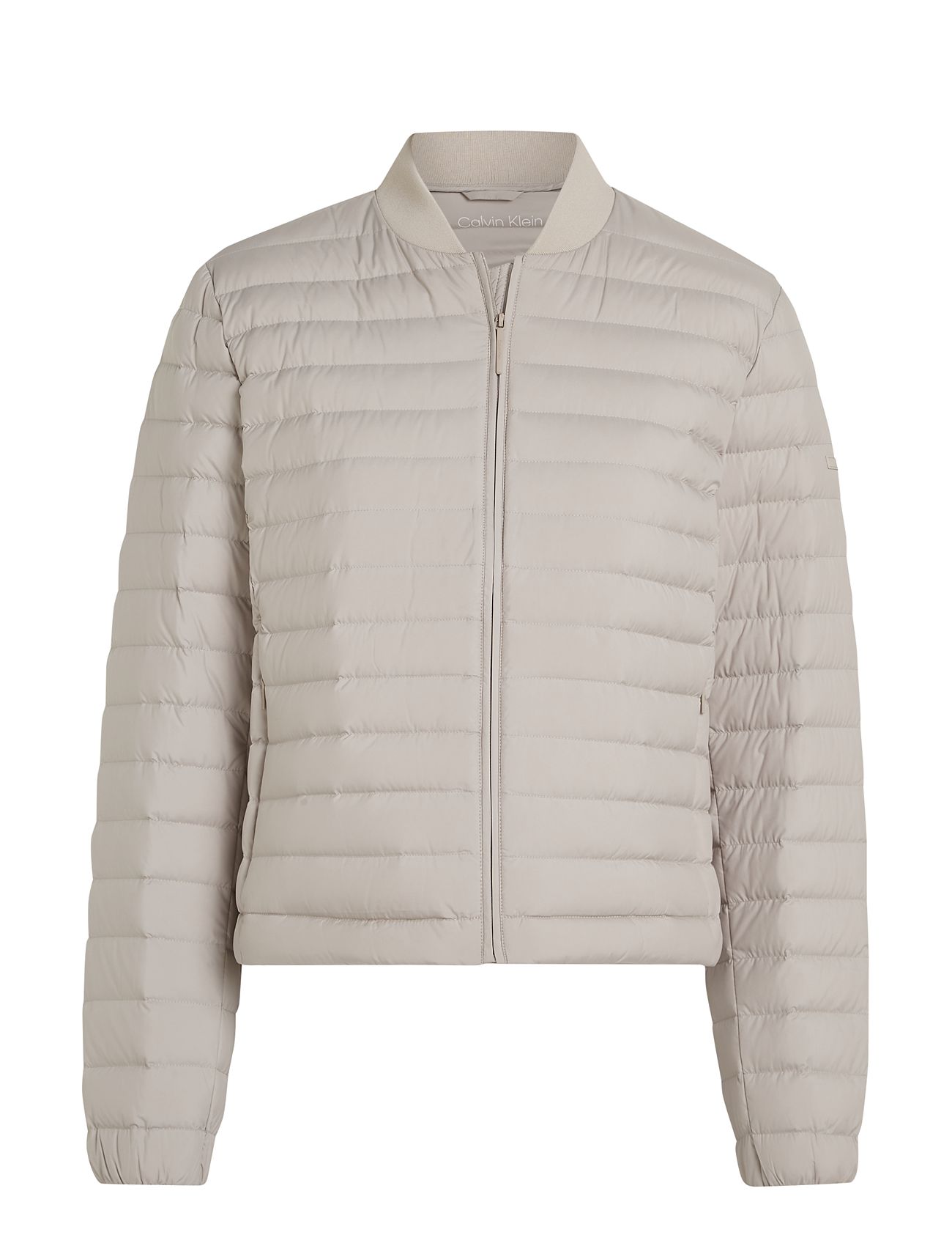Packable Super Lw Padded Bomber Beige Calvin Klein