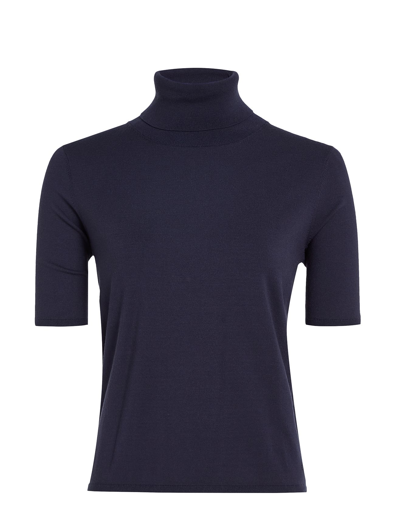 Comfort Knit Mock-Neck Sweater Navy Calvin Klein