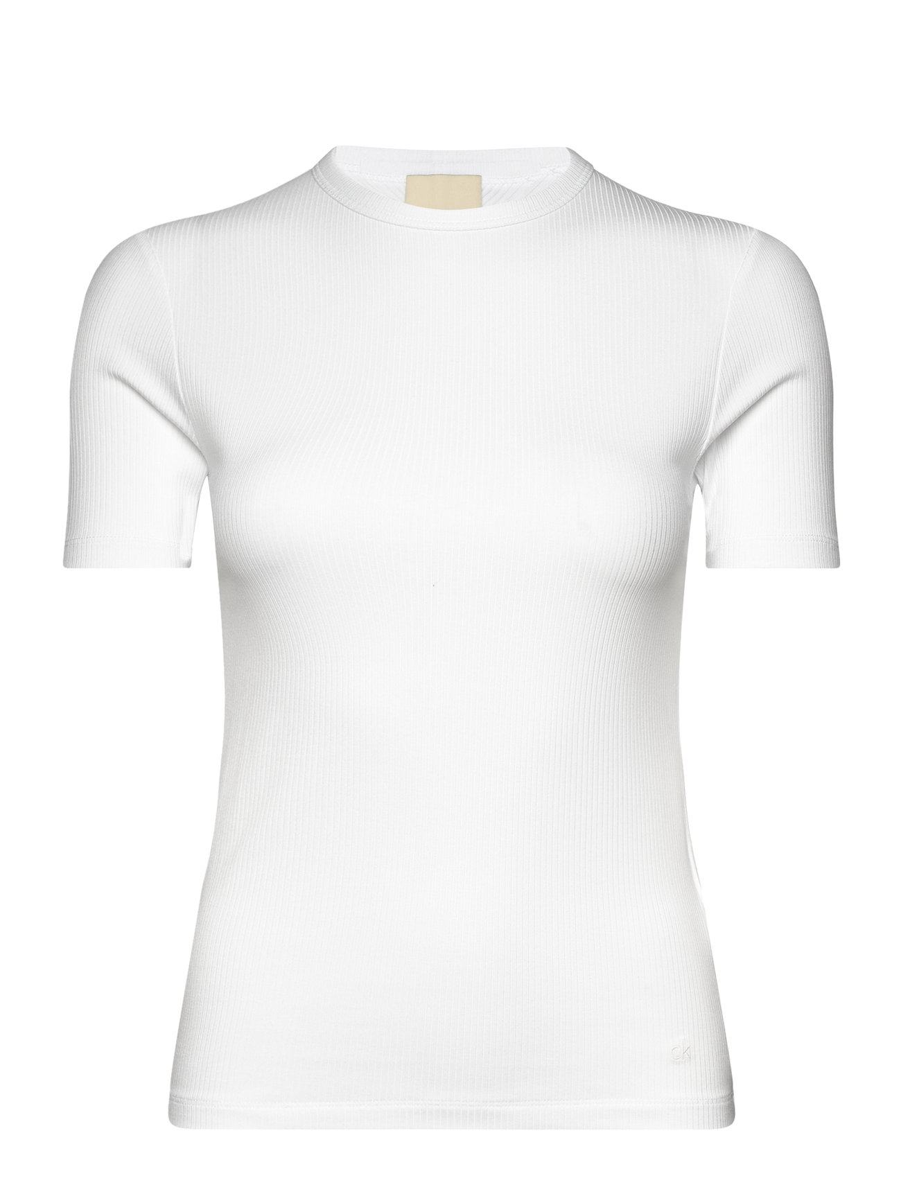 Modal Rib Ss Tee White Calvin Klein 187537