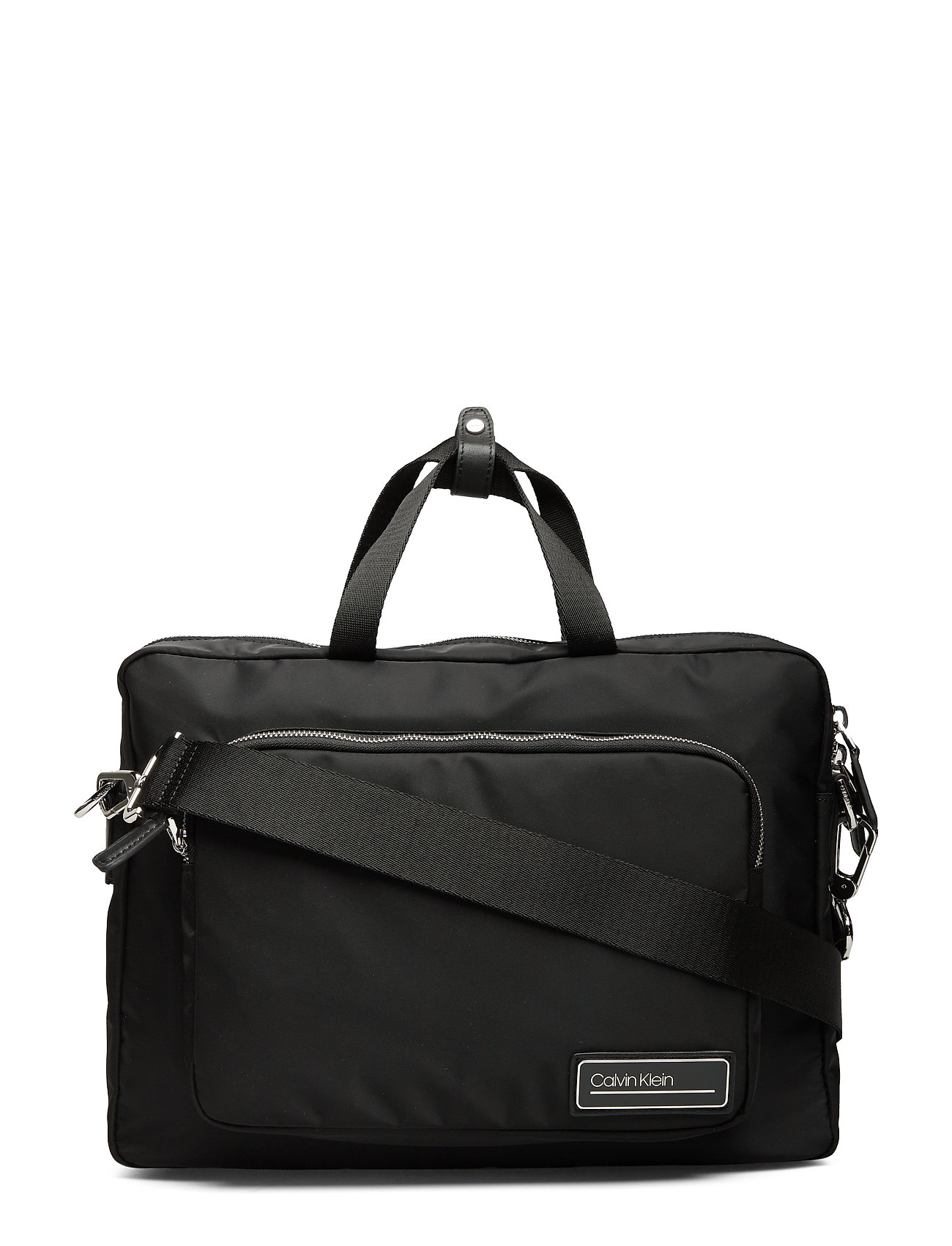 calvin klein slim laptop bag