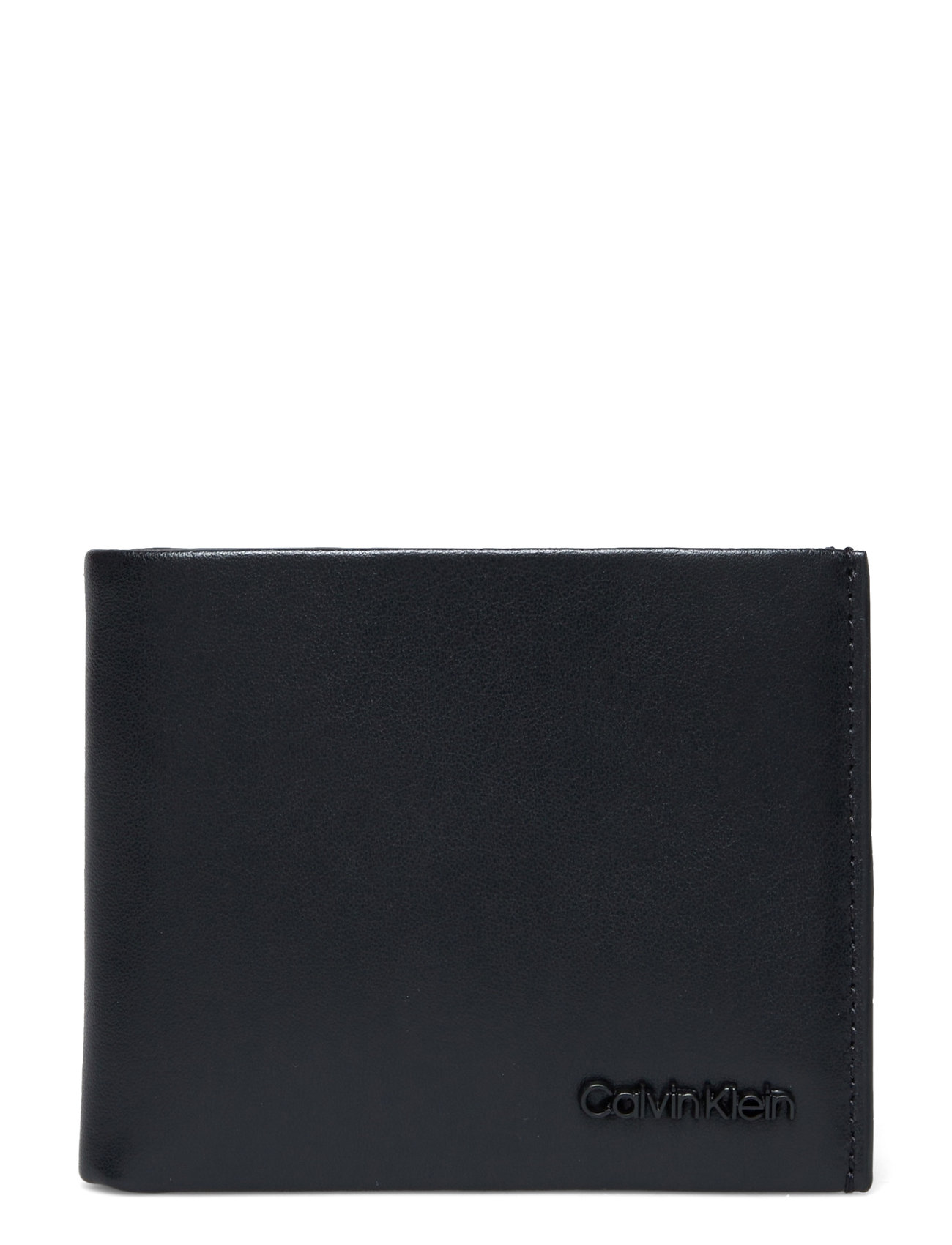 Minimal Focus Bifold 5Cc W/Coin Accessories Wallets Classic Wallets Black Calvin Klein