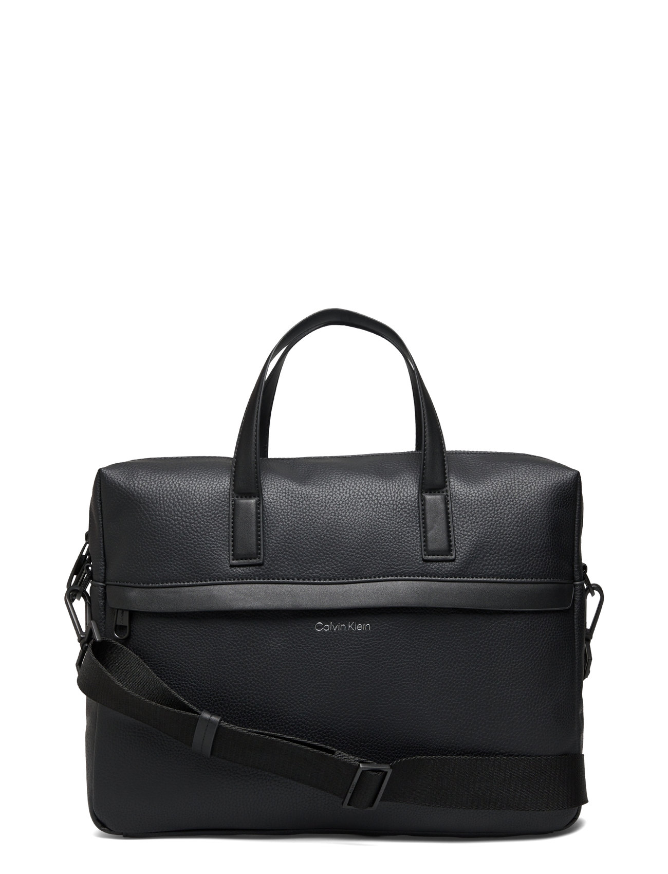 Ck Must Laptop Bag Mappe Taske Black Calvin Klein