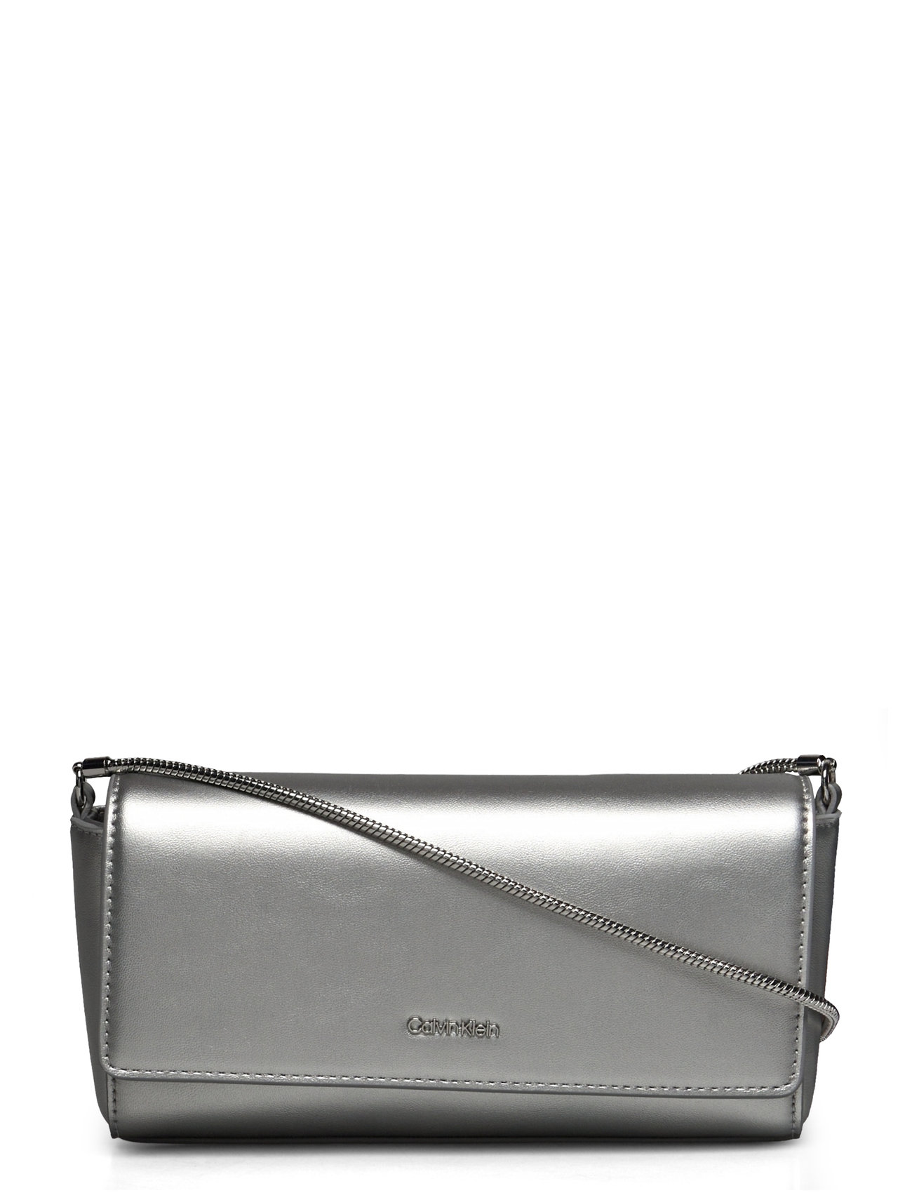 Ck Evening Crossbody Mini Bag Bags Small Shoulder Bags-crossbody Bags Silver Calvin Klein