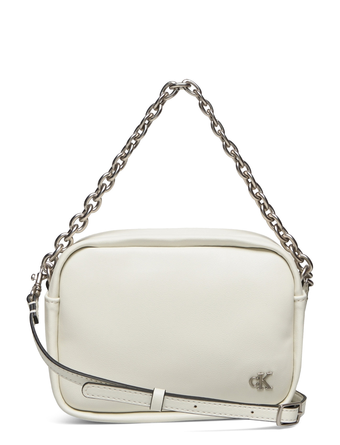 Micro Mono Chain Camera Bag18 Bags Small Shoulder Bags-crossbody Bags Cream Calvin Klein