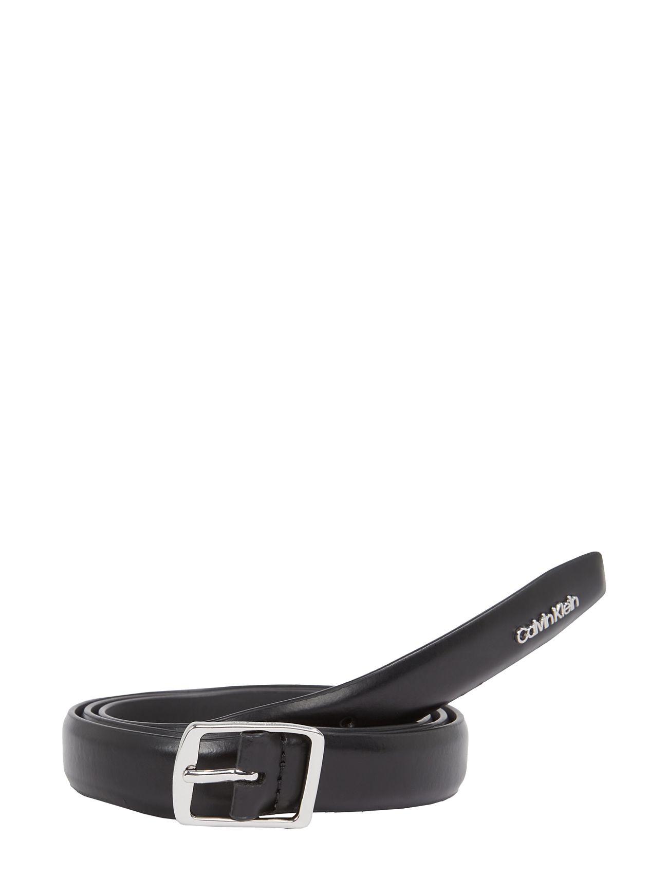 Calvin Klein Slim Square Buckle Belt 2.0 Svart