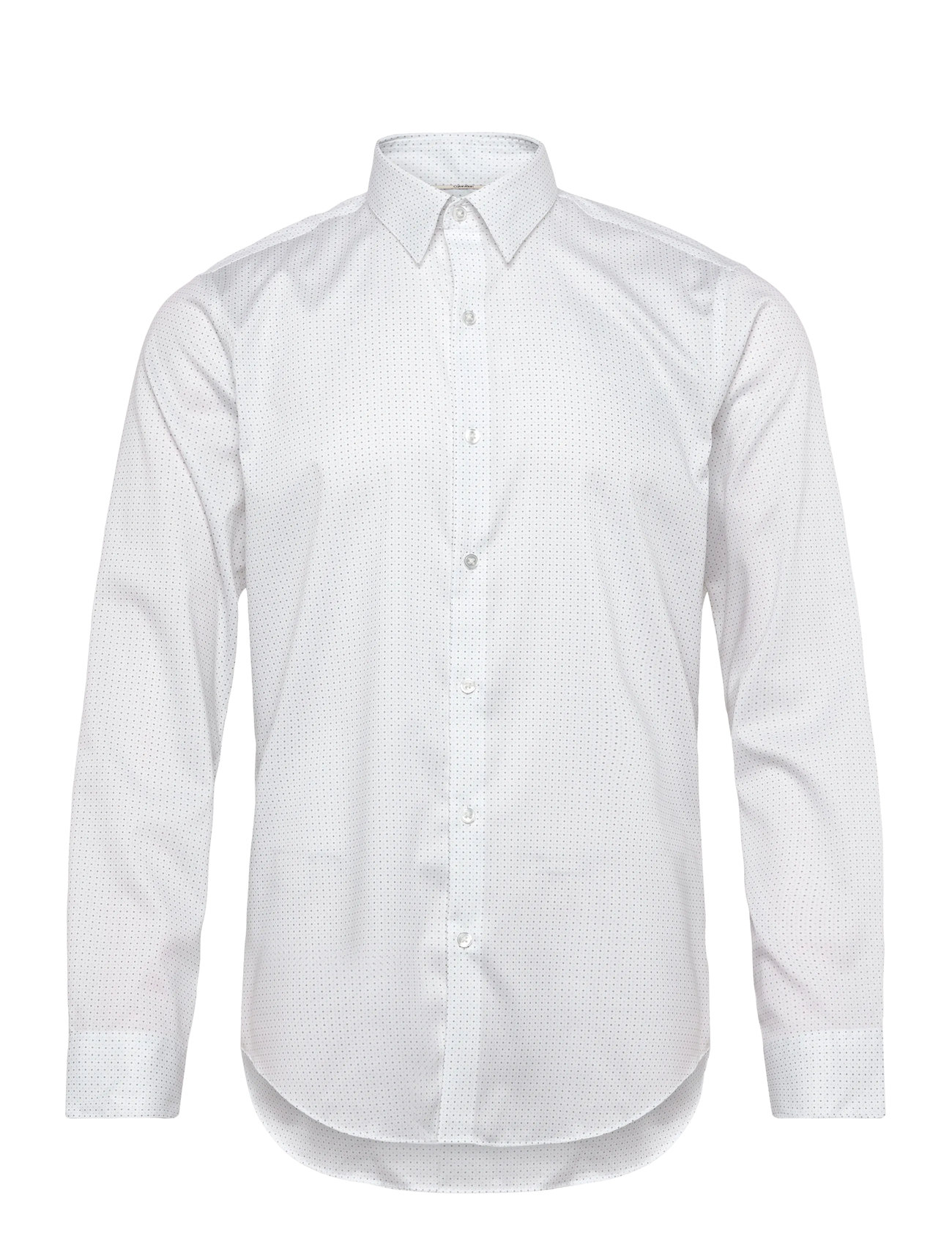 CALVIN KLEIN Slim Mid Twill Str Prt Weiß - 38 - Herren