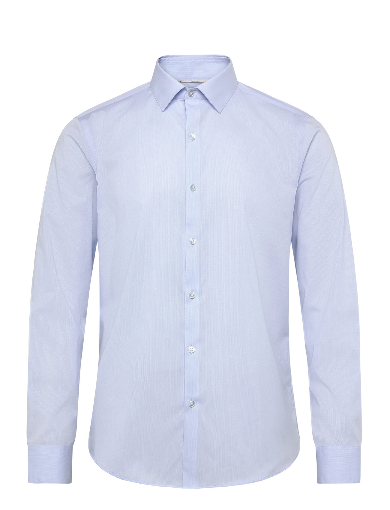 CALVIN KLEIN Slim Mid Twill Str Sld Blau - 43 - Herren