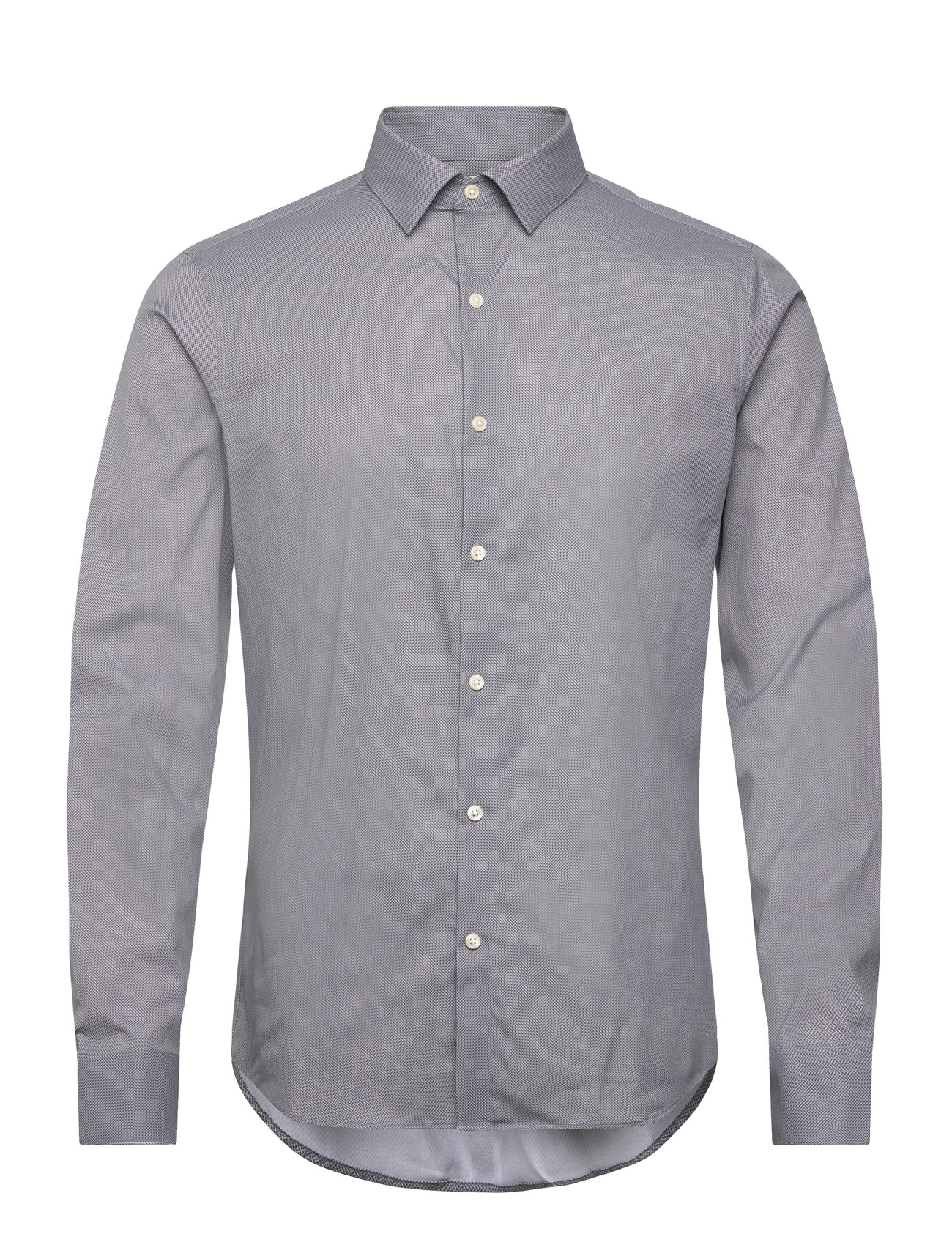 CALVIN KLEIN Slim Perf Woven Str Prt Grau - 38 - Herren