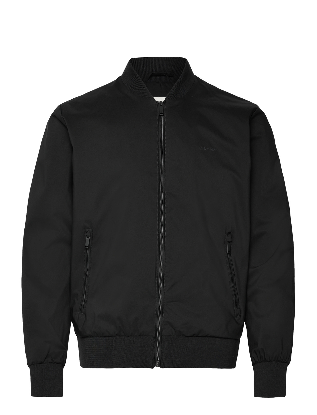CALVIN KLEIN Ls Matt Bomber Jacke Schwarz - S - Herren