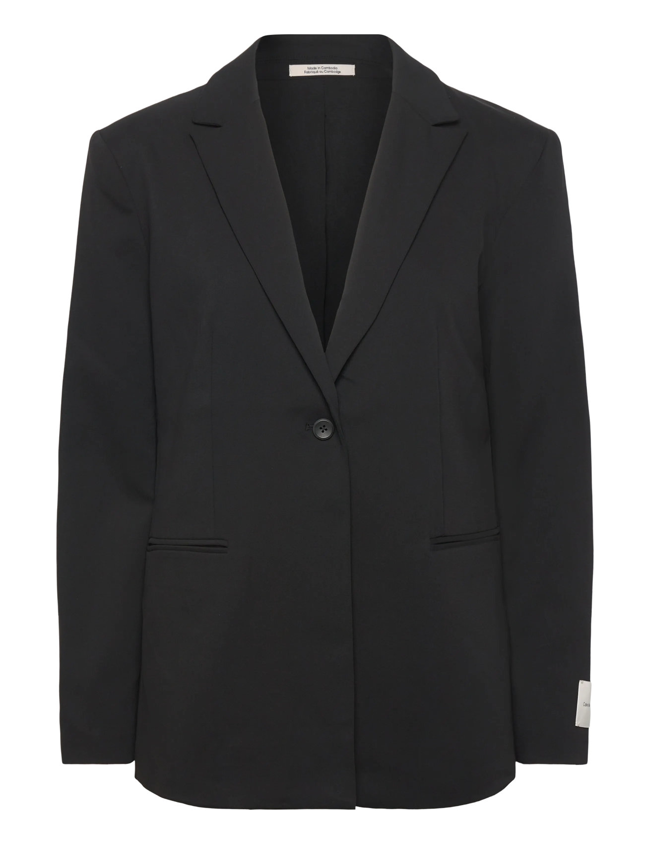 CALVIN KLEIN Hero Blazer - Good 2 Schwarz - 36 - Damen