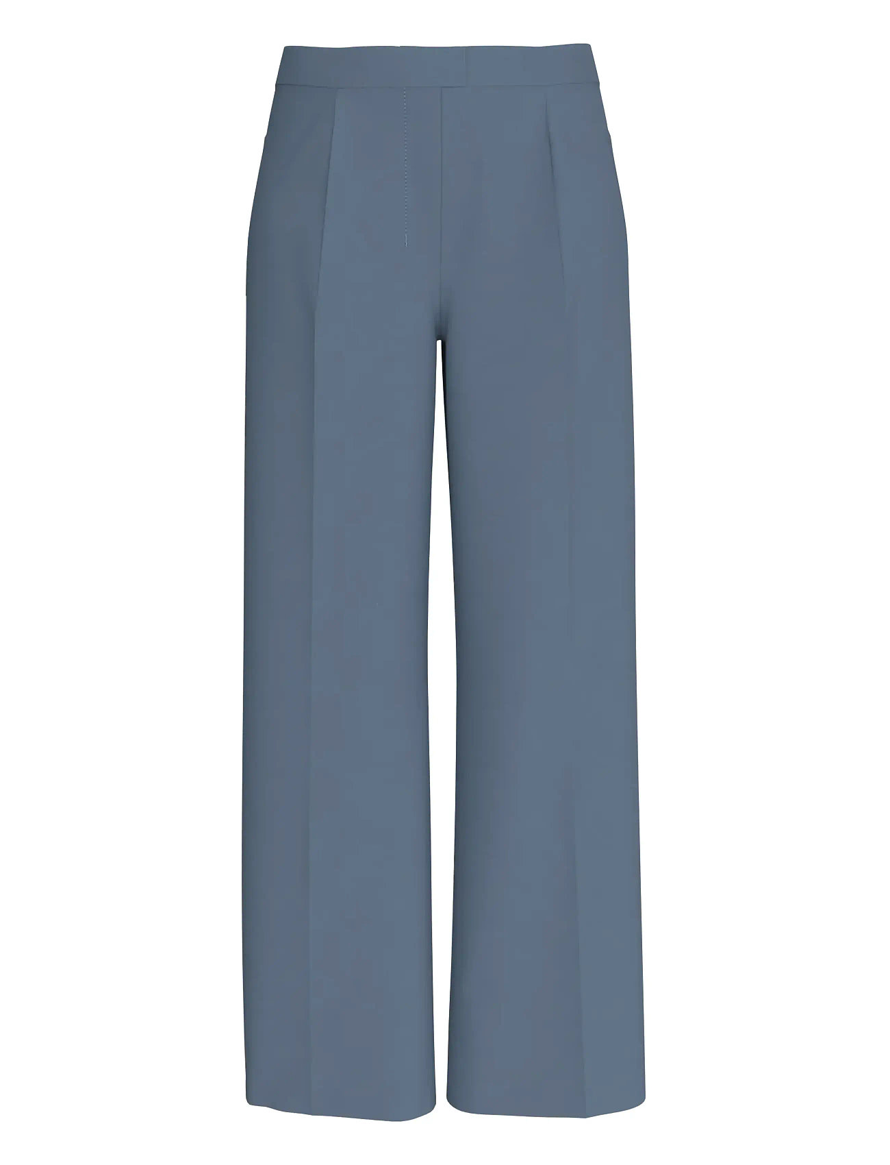 Calvin Klein Hero Tailored Trouser - Good 2, RG/12, Blue, Bukser > Jakkesætsbukser, Dame