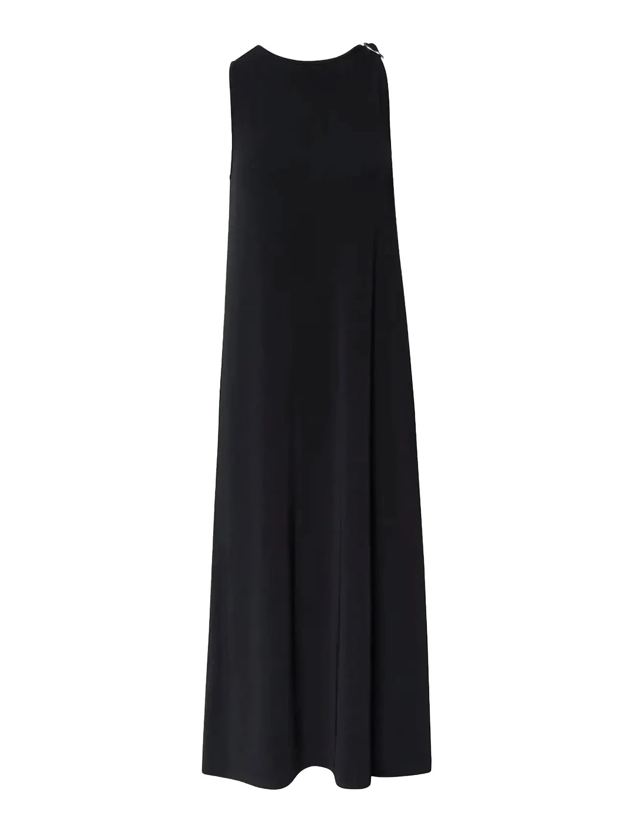CALVIN KLEIN Sl Refined Jersey Hardware Kleid Schwarz - L - Damen