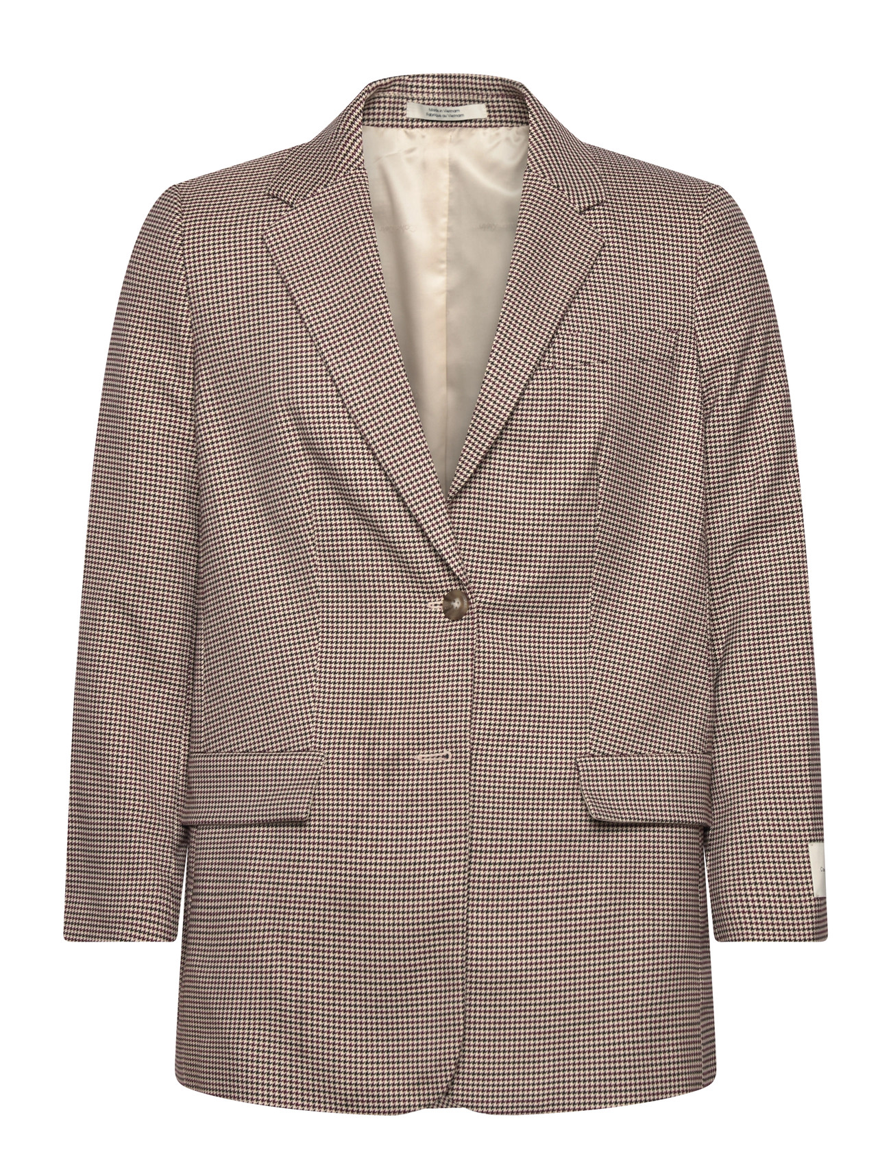 CALVIN KLEIN Tech Yd Suiting Oversized Blazer Patterned - 38 - Damen