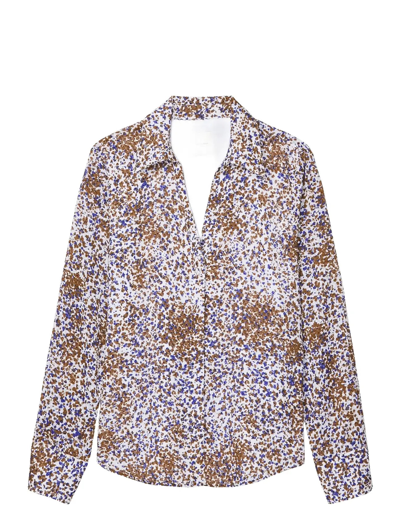 CALVIN KLEIN Print﻿ed Fil Coupe Fitted Shirt Patterned - S - Damen