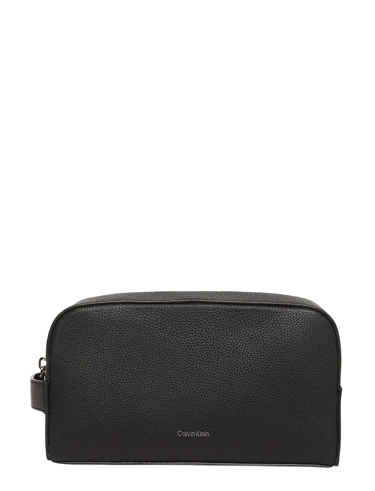 Calvin Klein Foil Emboss Dopp Kit, One Size, Black, Tasker > Toilettasker, Herre