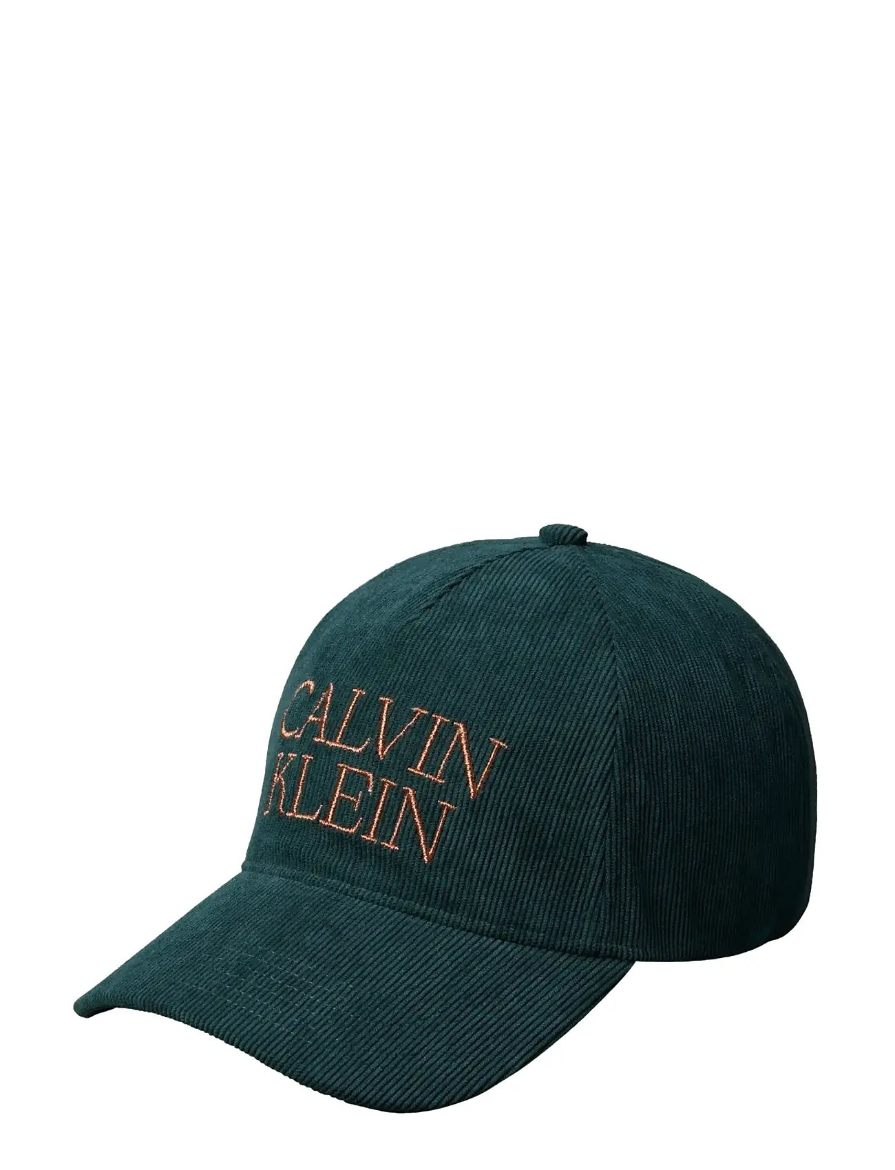 CALVIN KLEIN Kordsamt Graphic 5 Panel Basecap Grün - One Size - Herren