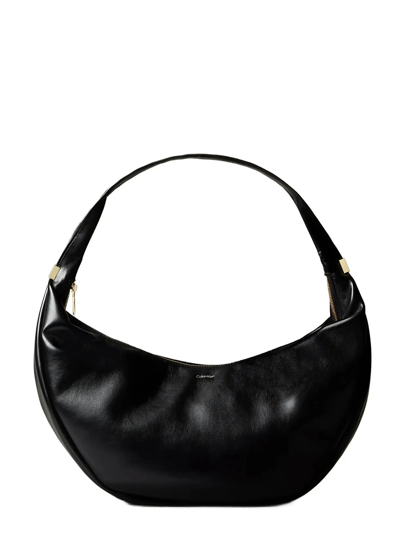 CALVIN KLEIN Pinched Soft Crescent Lg Schwarz - One Size - Damen