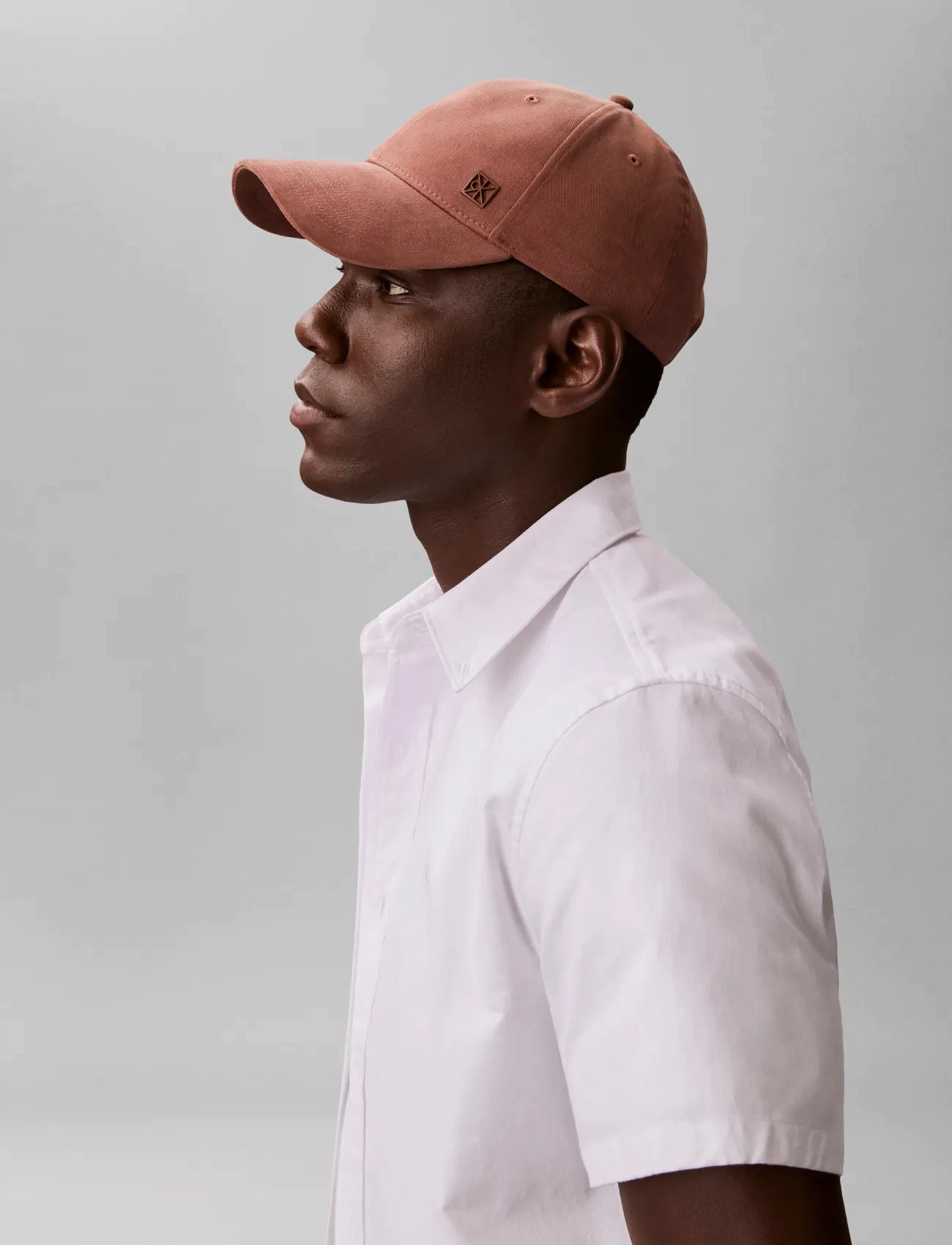 Calvin Klein Emblem Hardware Baseball Cap, One Size, Pink, Hovedbeklædning > Kasketter, Dame