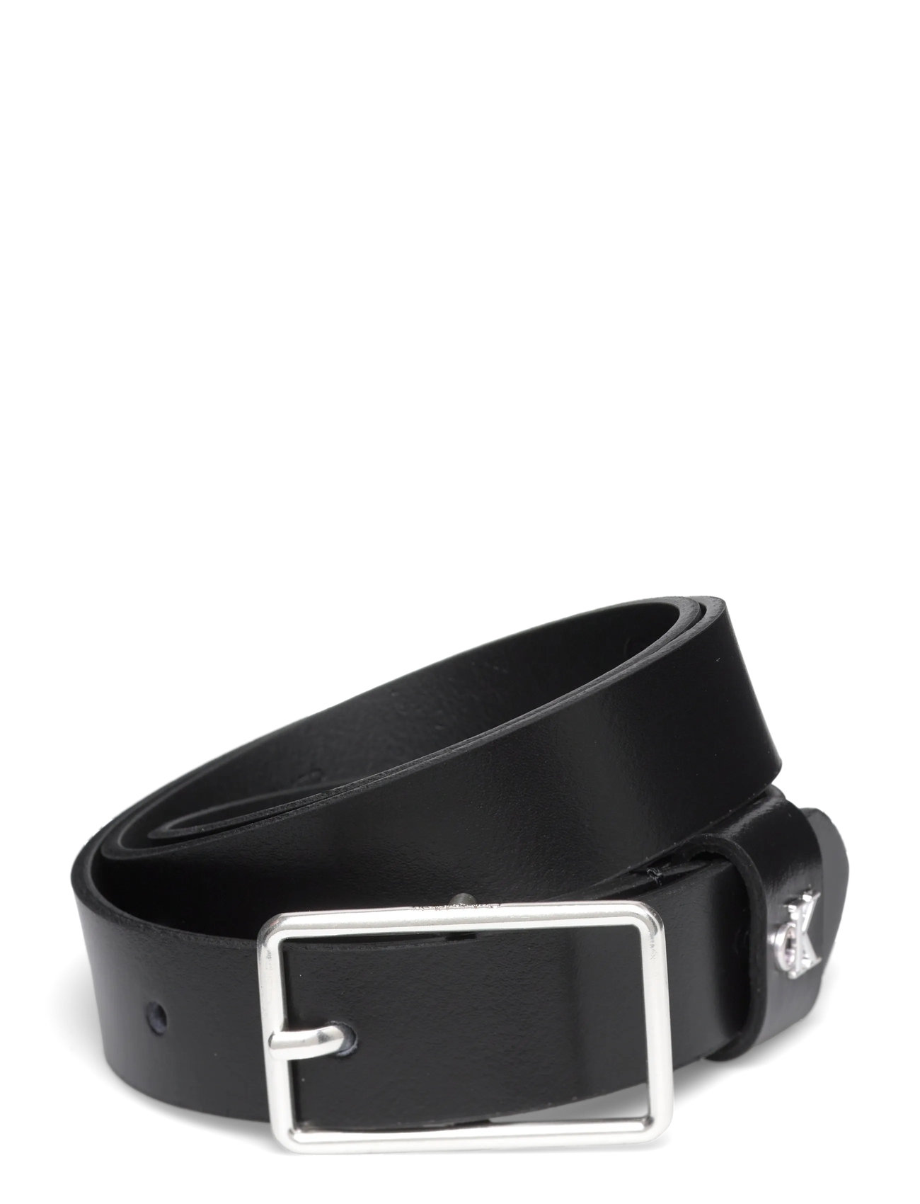 CALVIN KLEIN Square Buckle Ck Loop 25Mm Schwarz - 75 - Damen