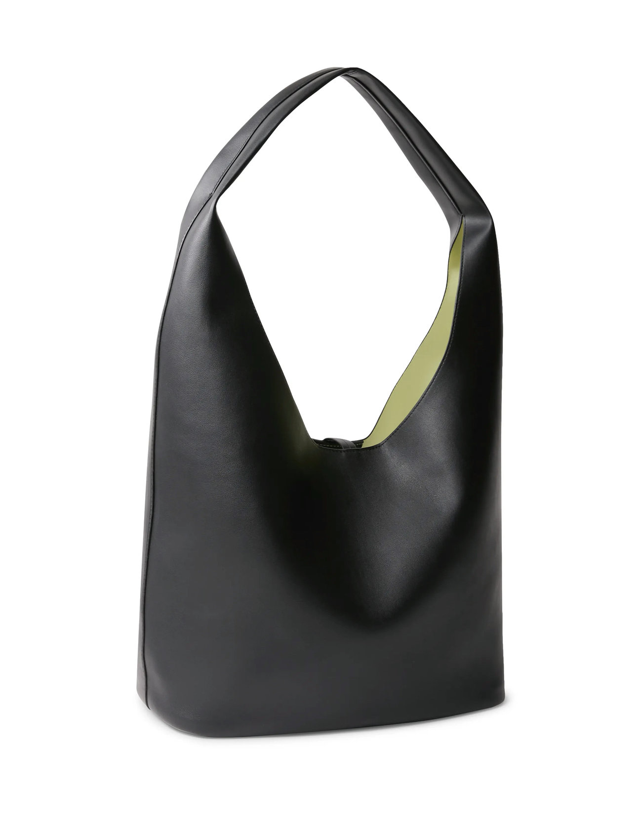 Calvin Klein Stone Lock Slouchy Large Shoulde, One Size, Black, Tasker > Små Skuldertasker-Crossbody-Tasker, Dame