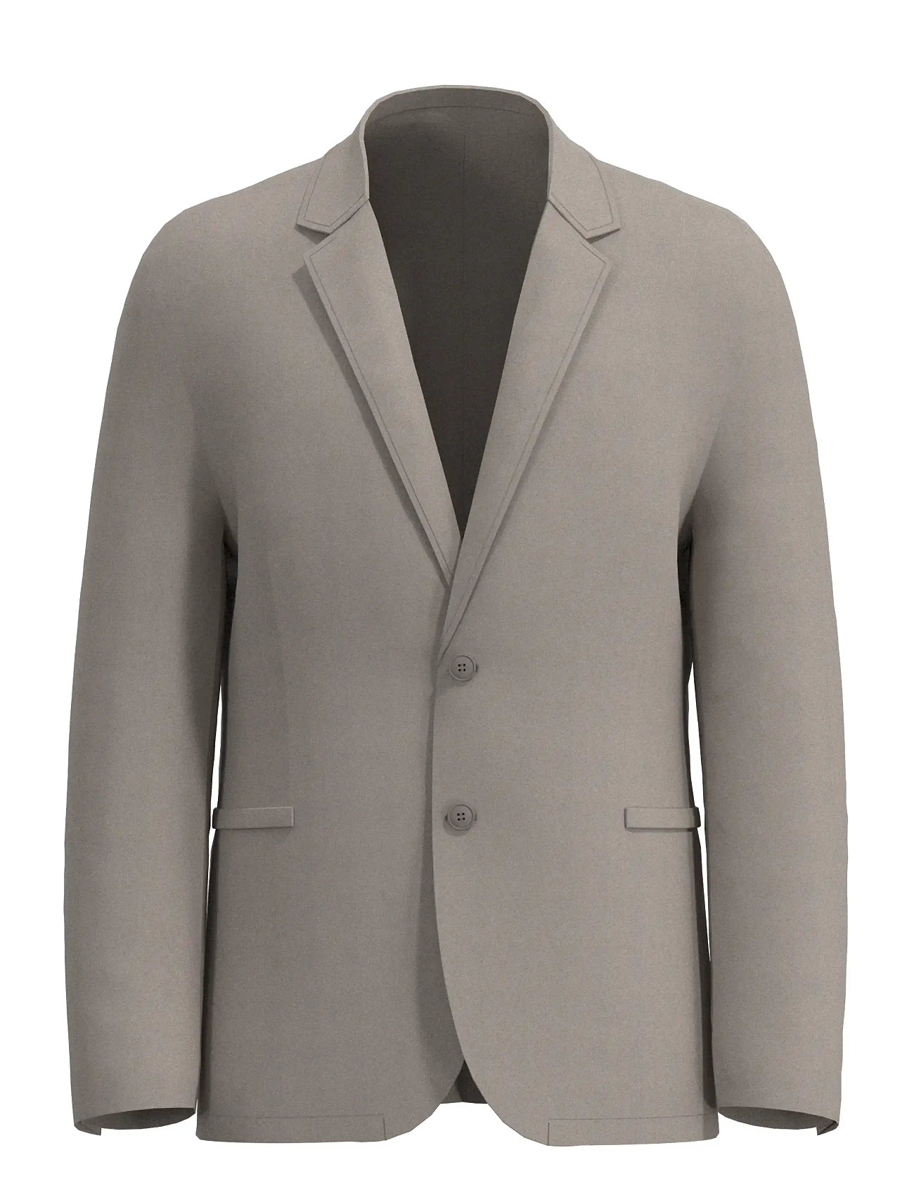 CALVIN KLEIN Ls Tech Klassisch Blazer Grau - L - Herren