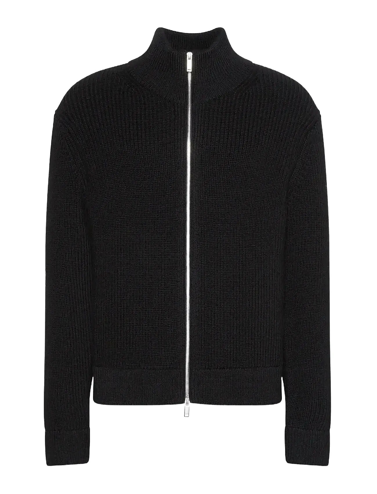 CALVIN KLEIN Ls Fz Texture Stitch Jkt 5Gg Schwarz - XL - Herren