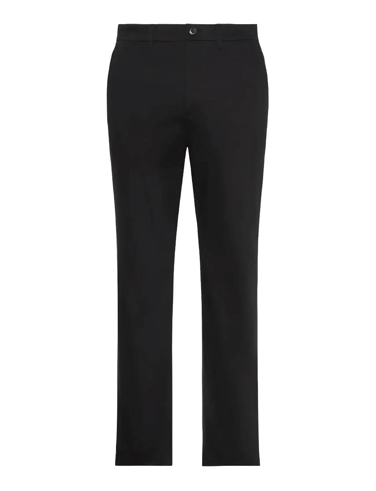 CALVIN KLEIN Slim Sateen Chino Hose Schwarz - 30x32 - Herren