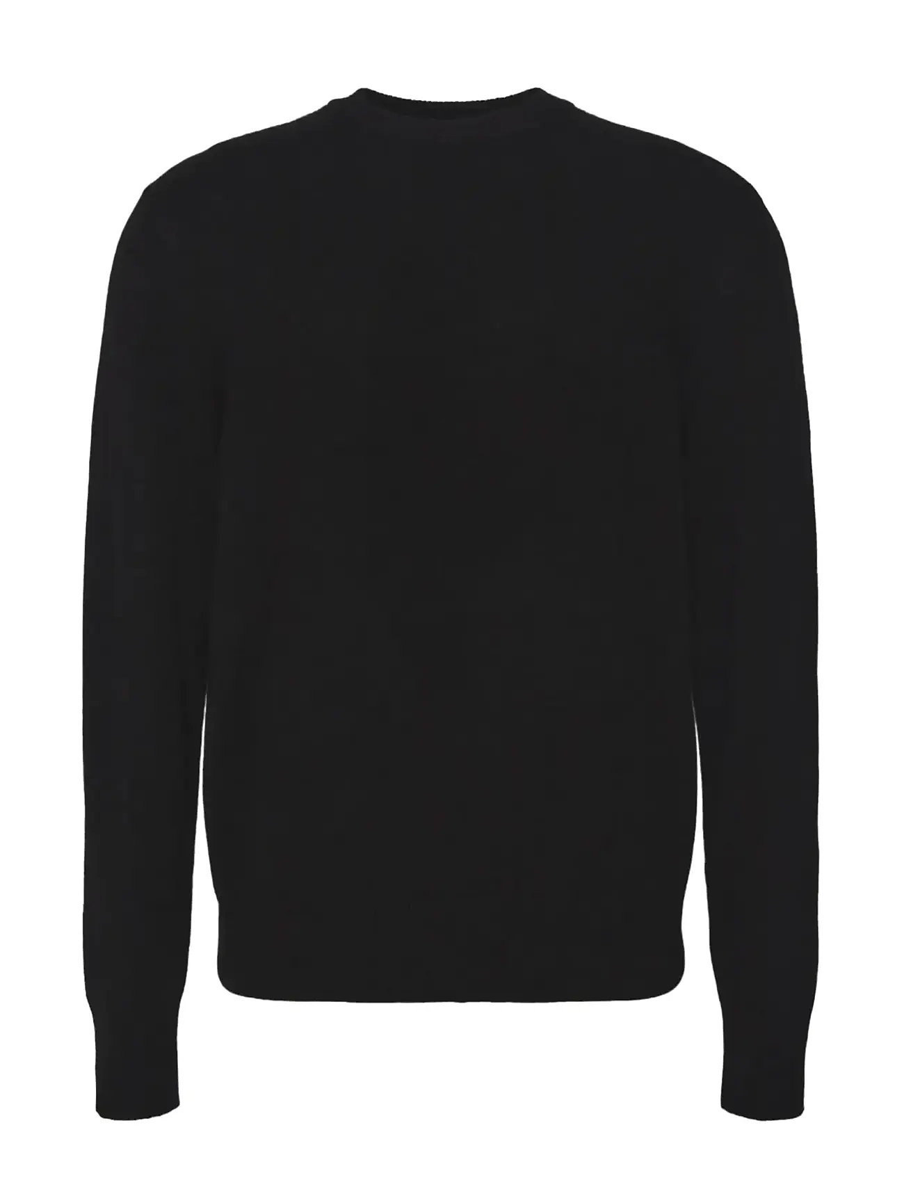 CALVIN KLEIN Ls Cozy Wolle Crewnk Pullover 7Gg Schwarz - S - Herren