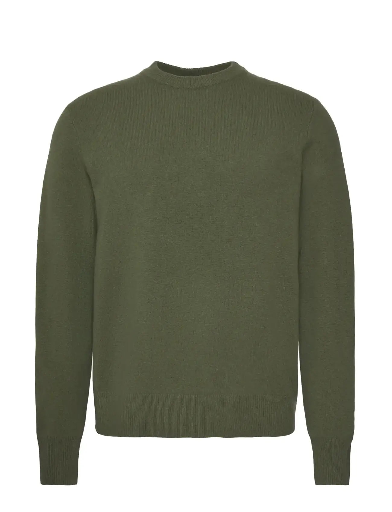 CALVIN KLEIN Ls Cozy Wolle Crewnk Pullover 7Gg Grün - L - Herren