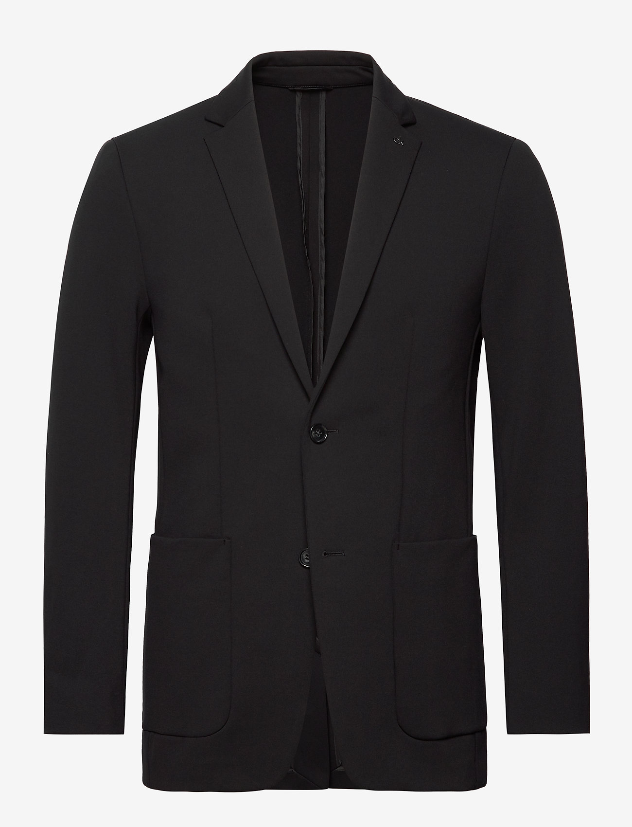 calvin klein black and white blazer