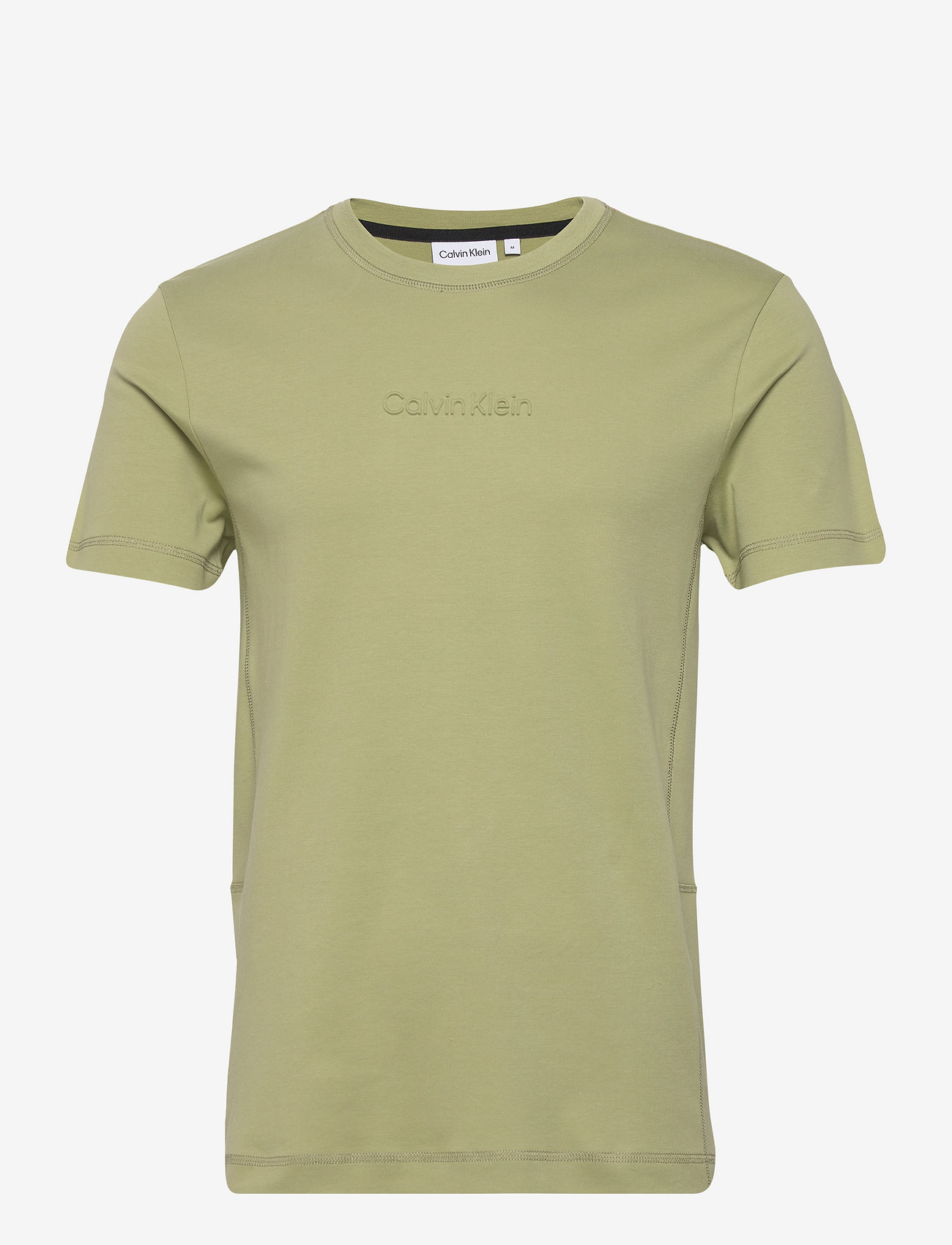 calvin klein embossed logo t shirt