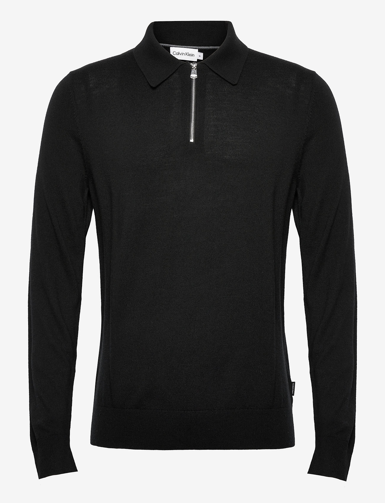 calvin klein zip polo