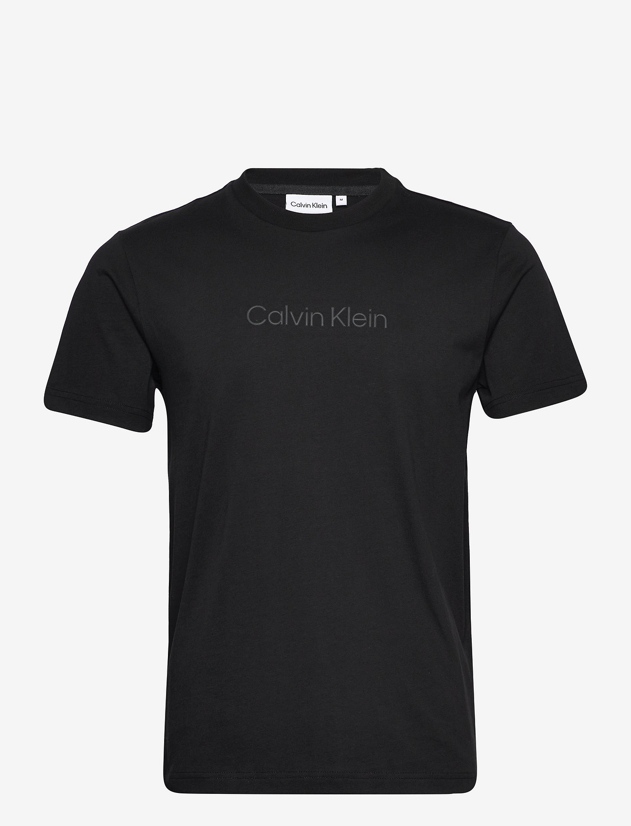 calvin klein leather logo belt