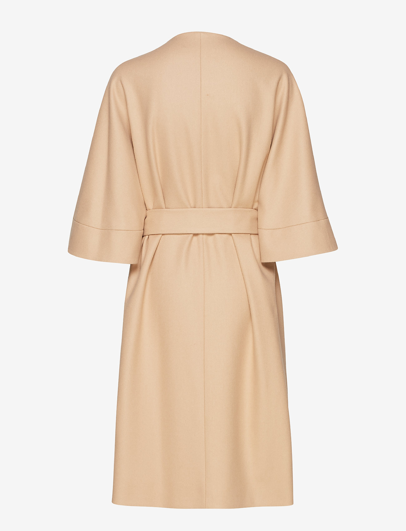 calvin klein wool wrap coat