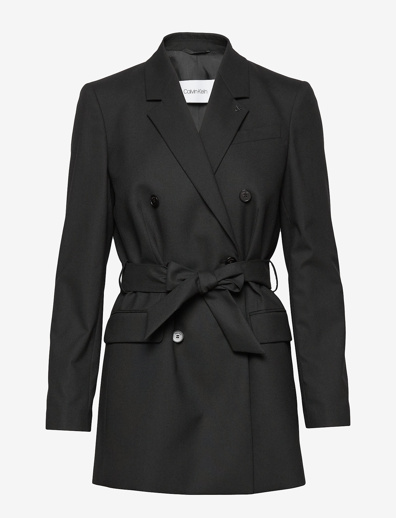 calvin klein long blazer