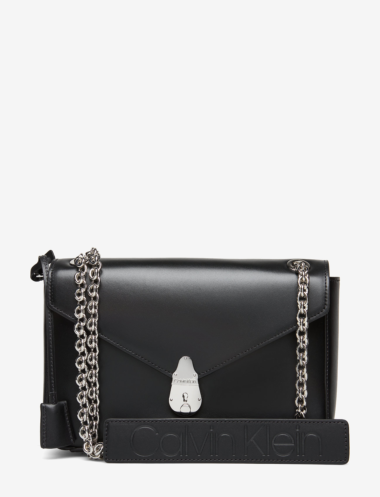 calvin klein lock flap crossbody