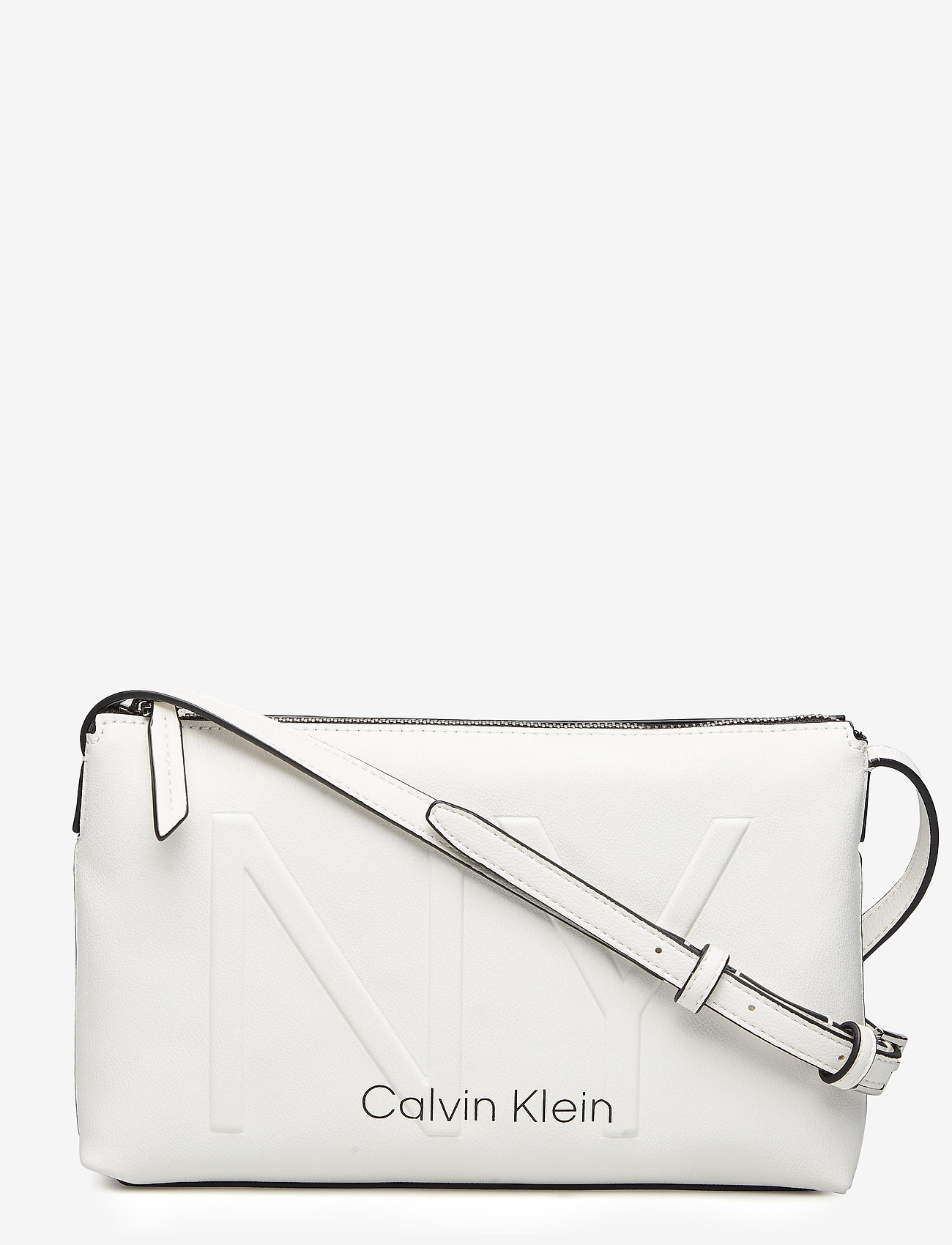 calvin klein crossbody white