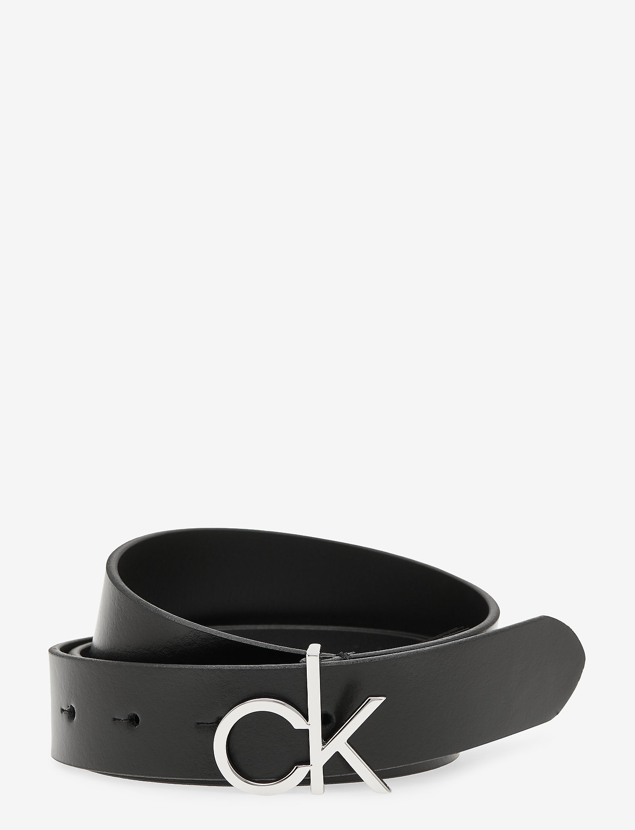 Calvin Klein Ck Logo Belt 30mm (Ck Black) - 389.35 kr | Boozt.com
