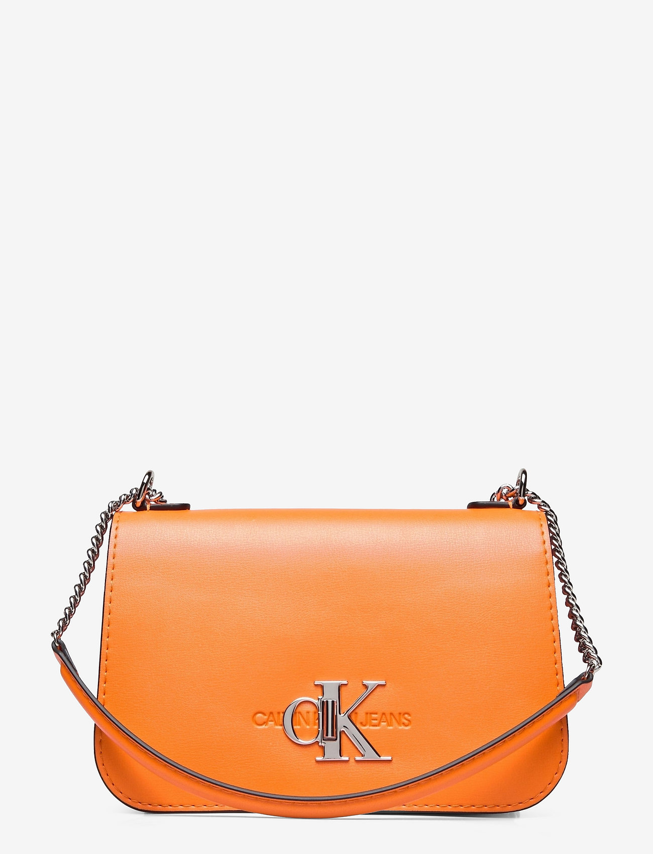 orange calvin klein bag