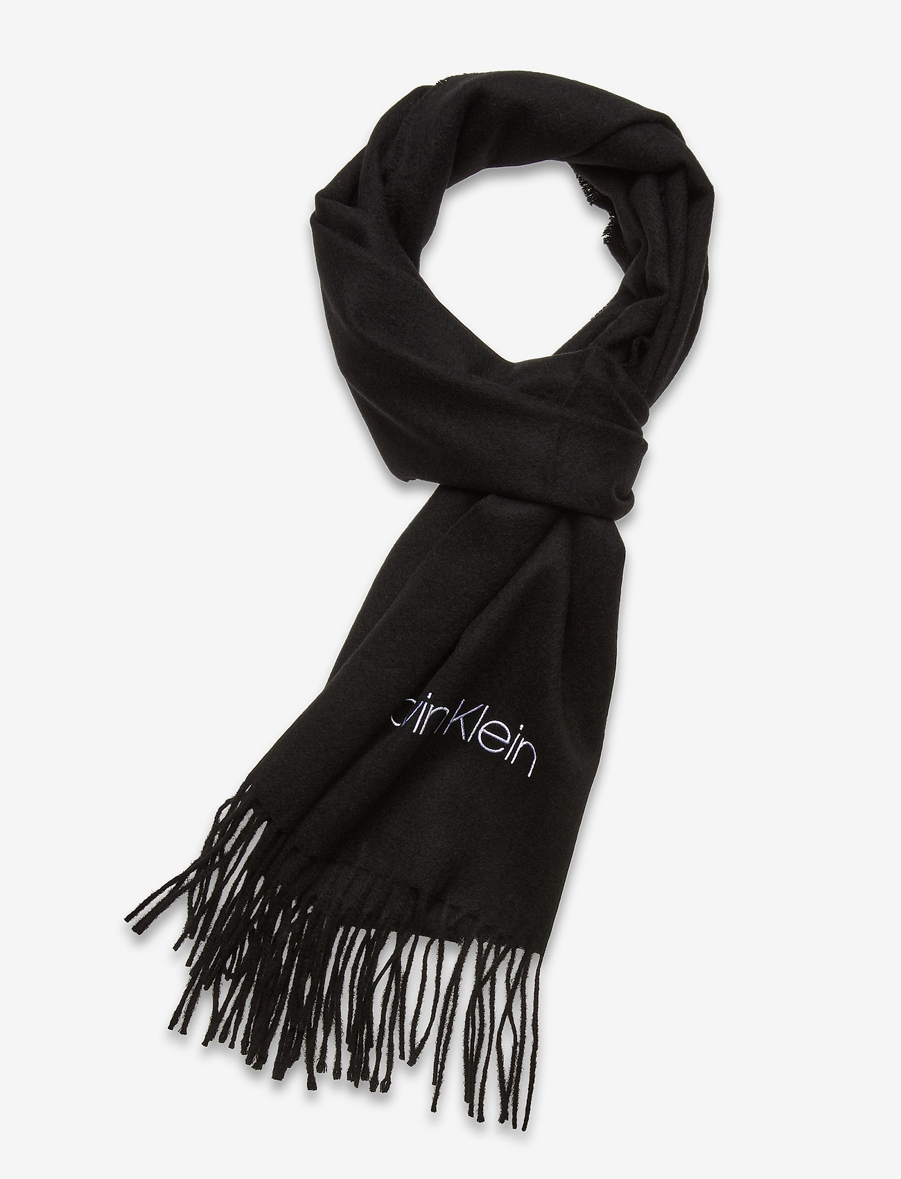 Woven Scarf 35x180cm (Black) (550 kr) Calvin Klein