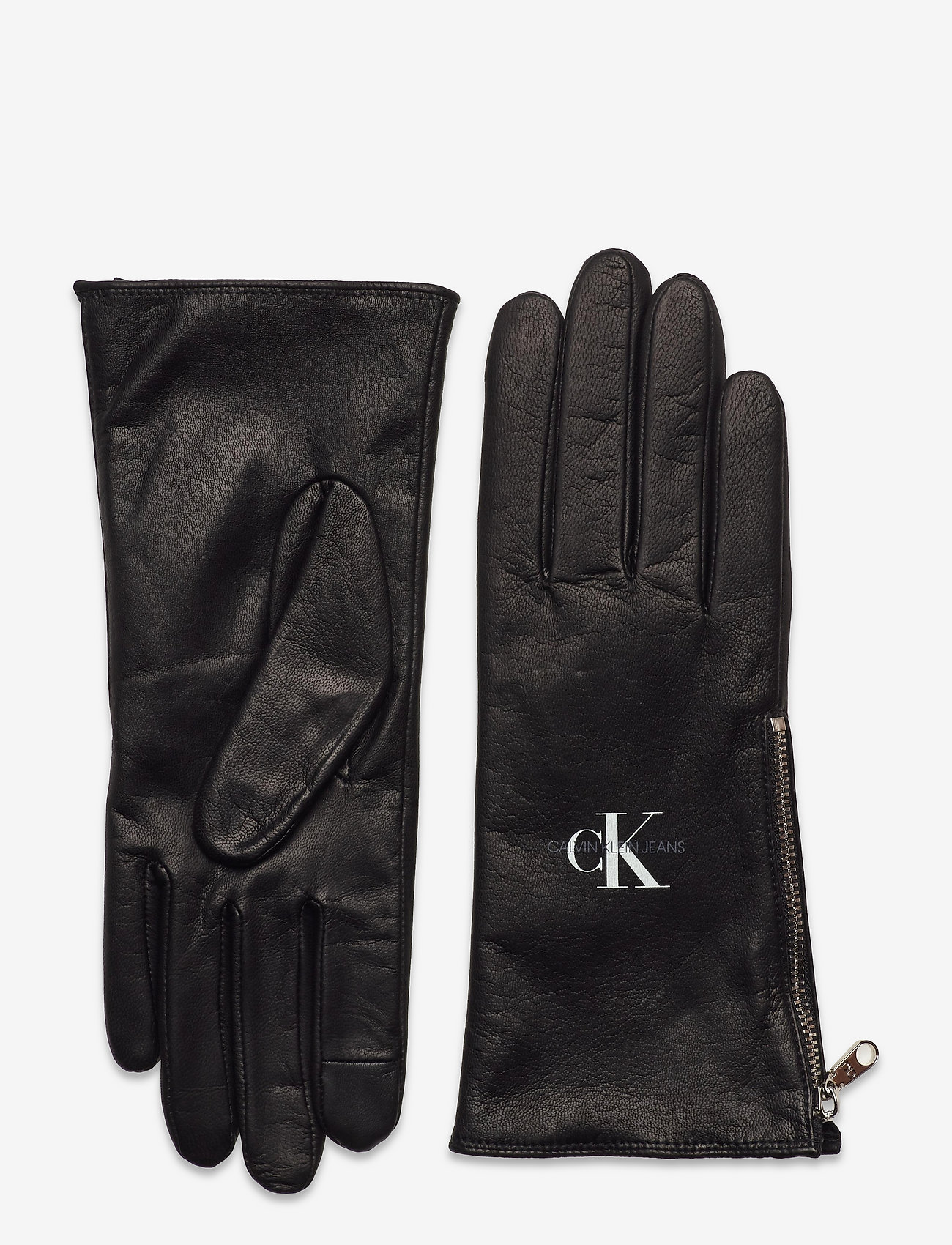 Calvin Klein Leather Gloves - Gloves | Boozt.com