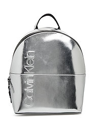 calvin klein backpack silver