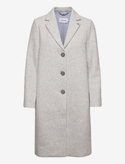 calvin klein double face crombie coat