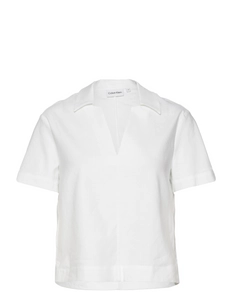 calvin klein blouse white