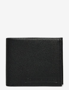 LOGO EMBOSS BILLFOLD W/COIN - brieftaschen und taschen - black