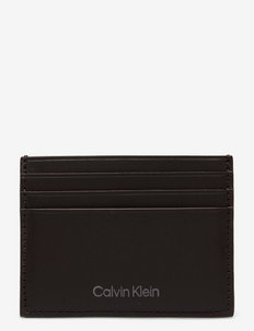 CK VITAL CARDHOLDER 6CC - wallets & cases - dark brown