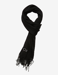CLASSIC WOOL SCARF W - BLACK