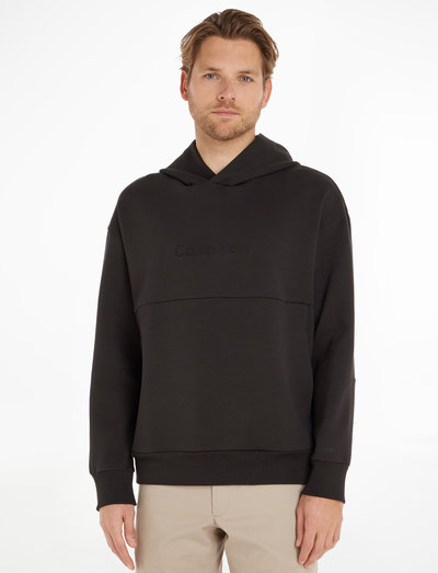 COMFORT DEBOSSED LOGO HOODIE - Sweatshirts