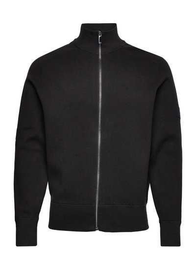 Calvin Klein Milano Stitch Zip Through Jacket - Swetry - Boozt.com